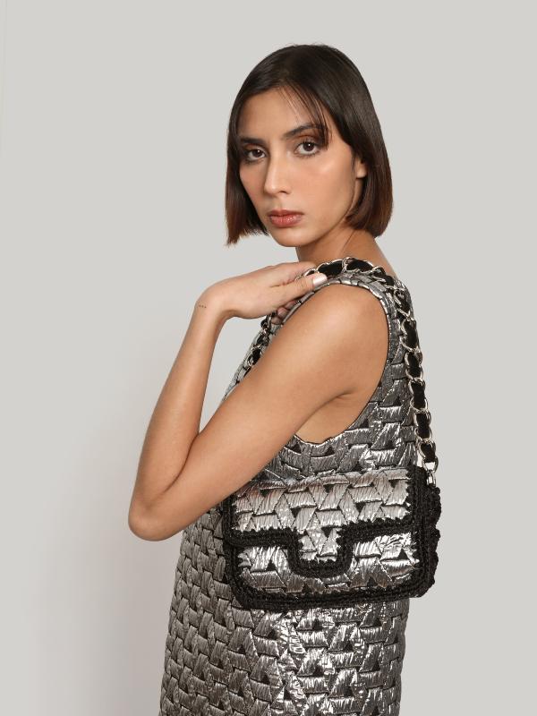 SAC LOUISON COSMOS ARGENT