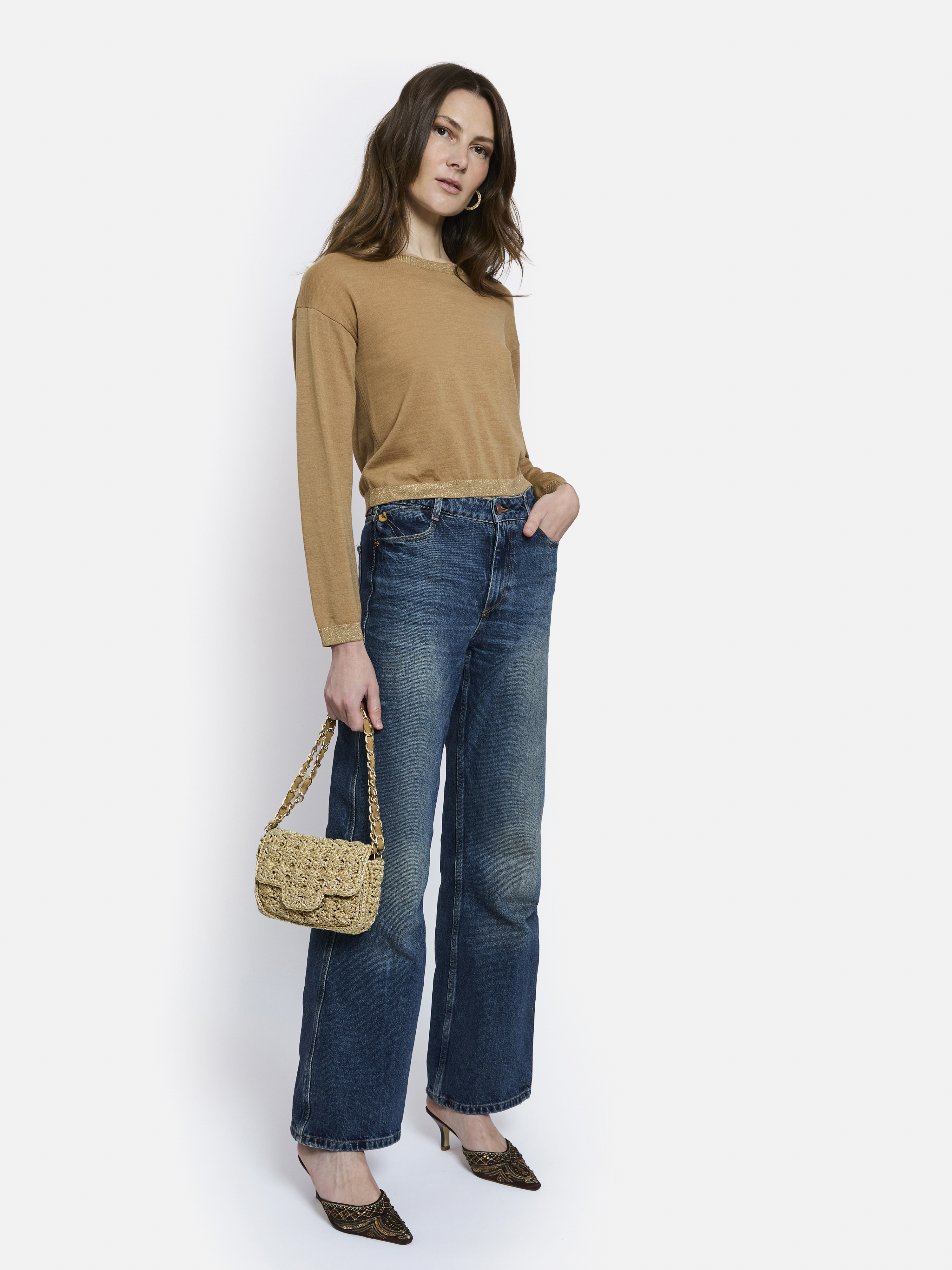 TOP COL ROND VIVIENNE