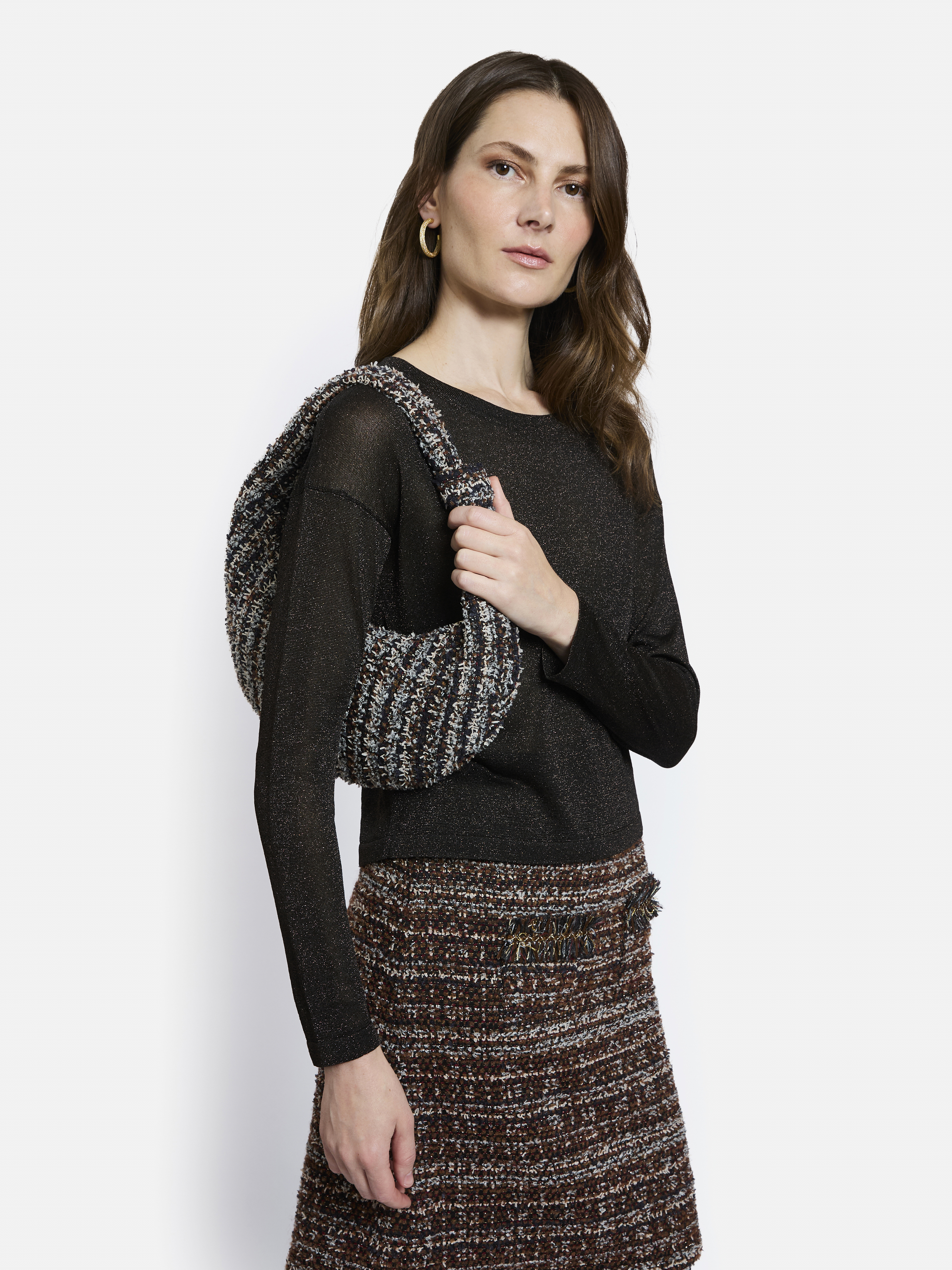 SAC MOON TWEED LIO