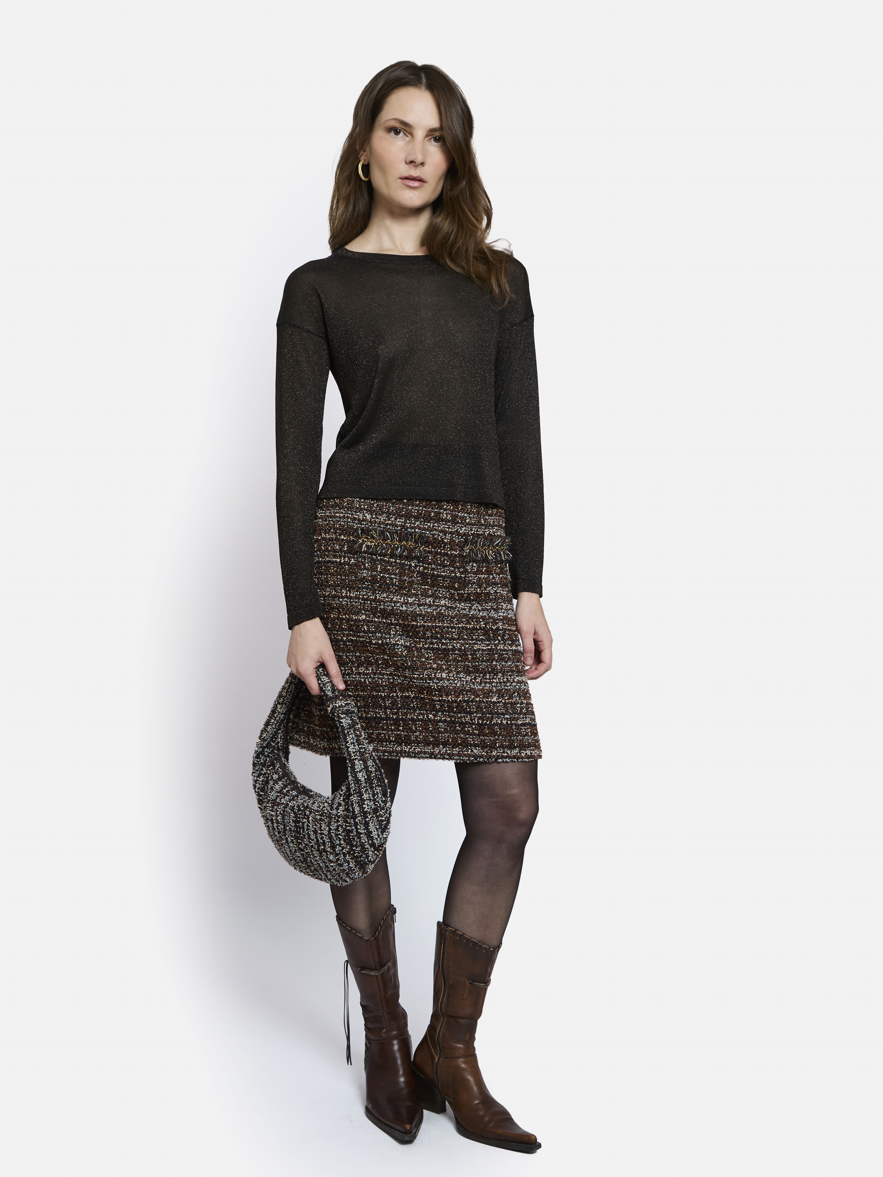SAC MOON TWEED LIO