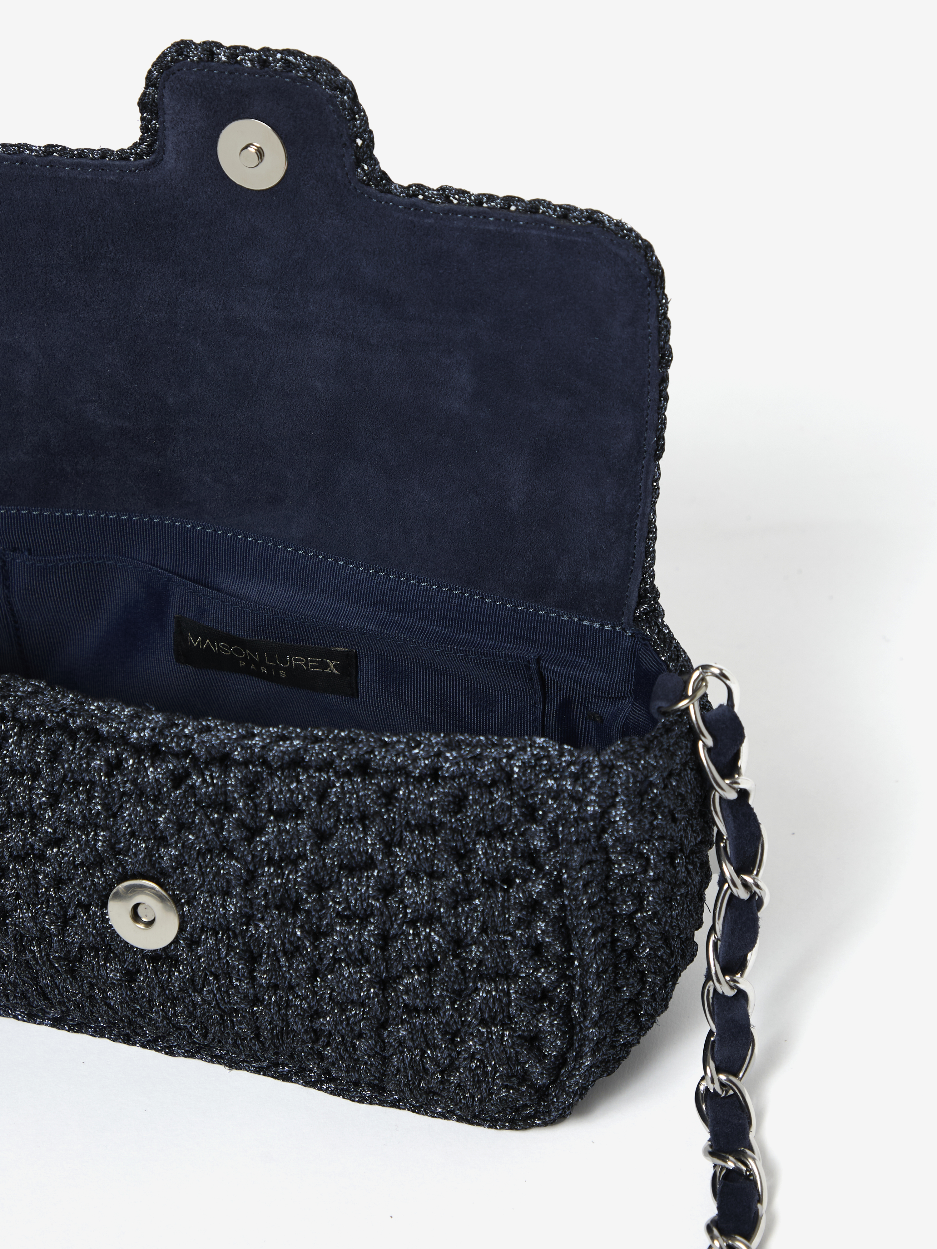 SAC BABY FENICE ANTIQUE GUN METAL
