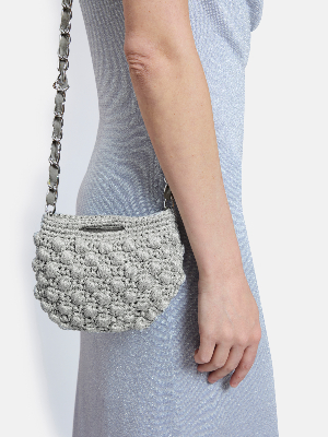SAC BABY CAPRI ARGENT