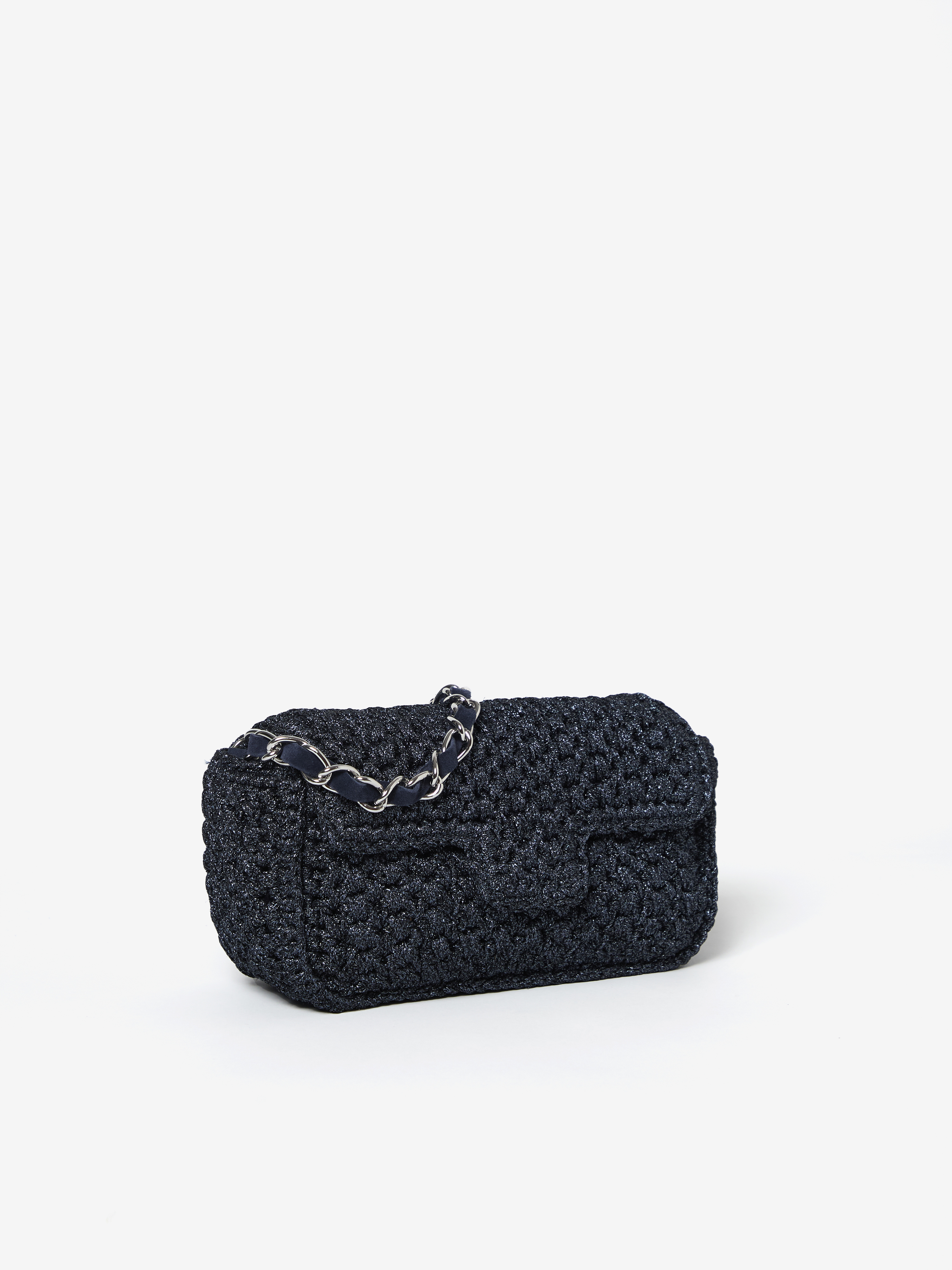 SAC BABY FENICE ANTIQUE GUN METAL