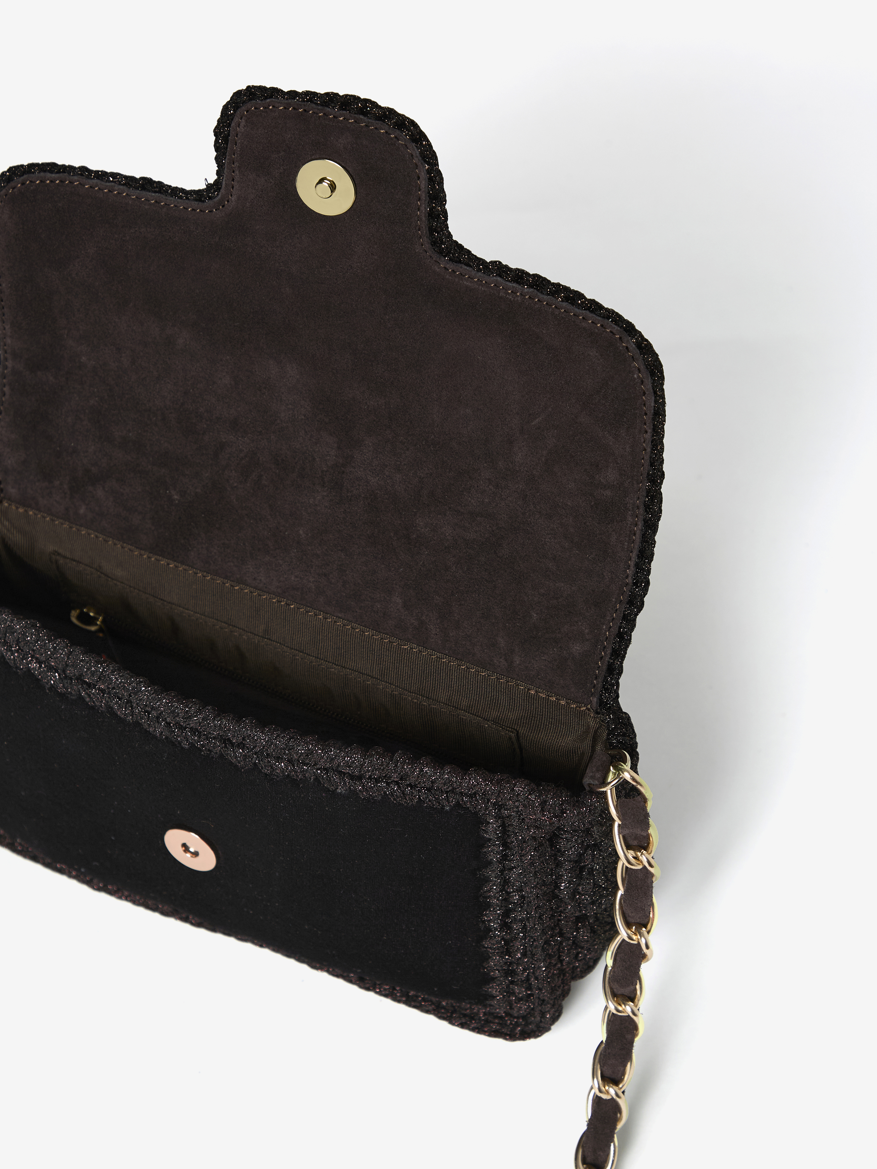 SAC VELVET MARRON