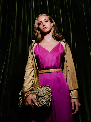 CHEMISE EN LUREX® IRIS