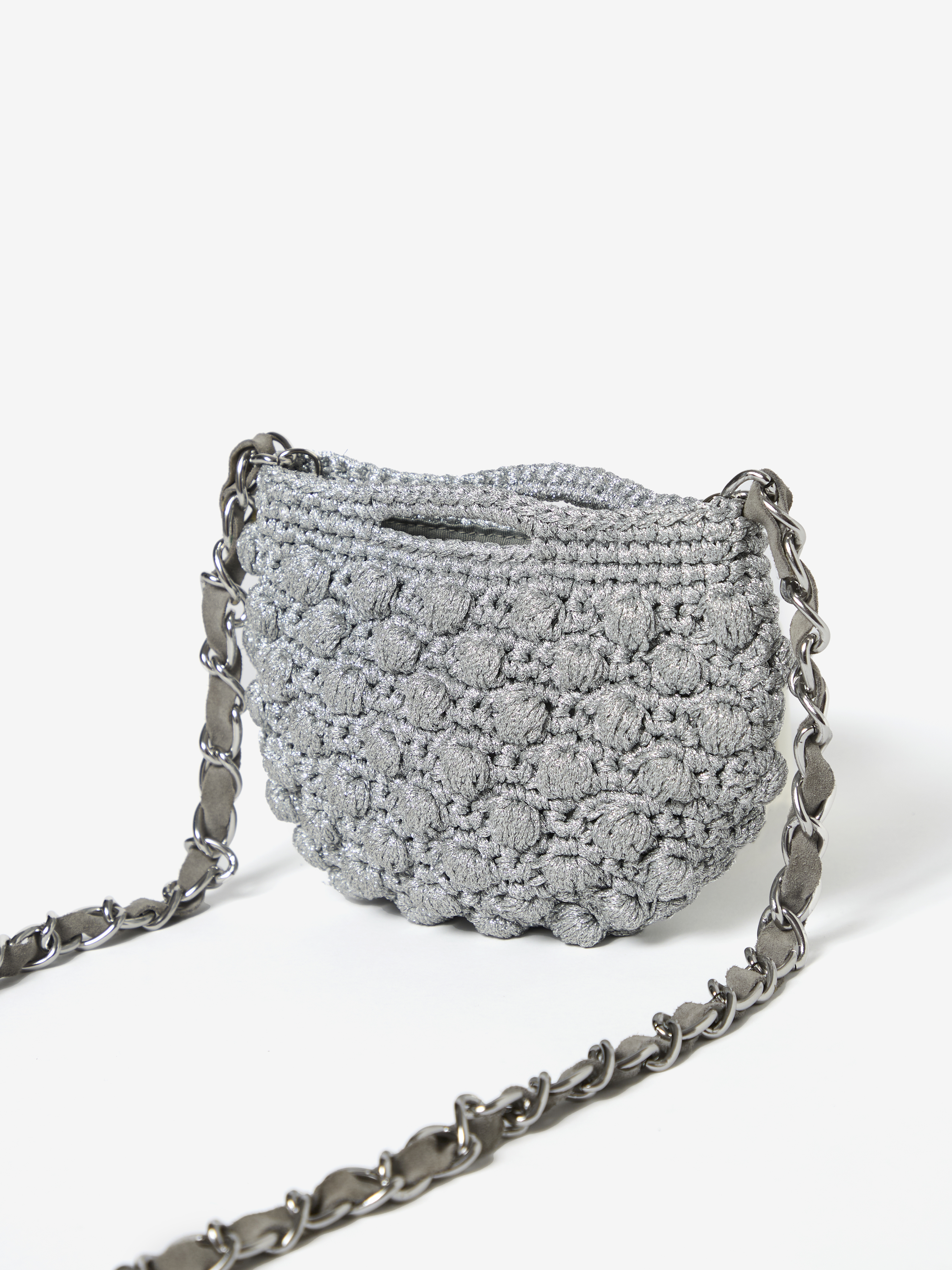 SAC BABY CAPRI ARGENT