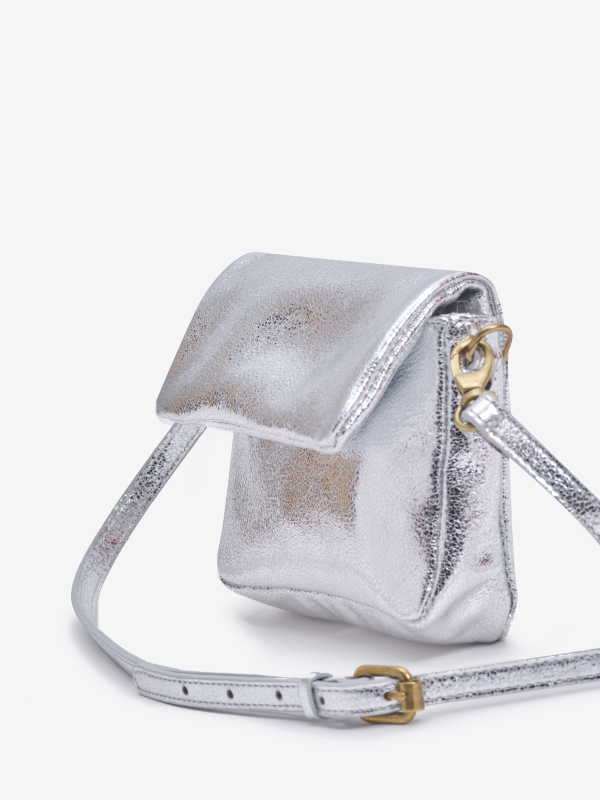 Mini Sac De Soirée Rigide Multicolore Lurex Doré - Sans Marque, Très Bon état