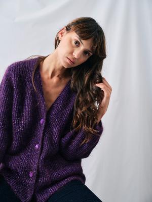 CARDIGAN MOHAIR GALLIERA