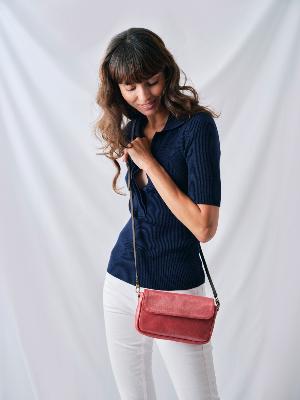 POCHETTE LONGUE CUIR