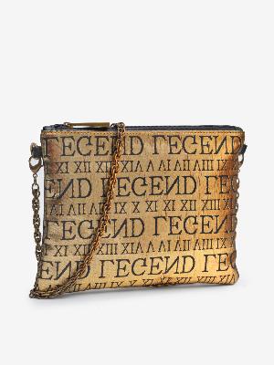 POCHETTE LETTRES OR