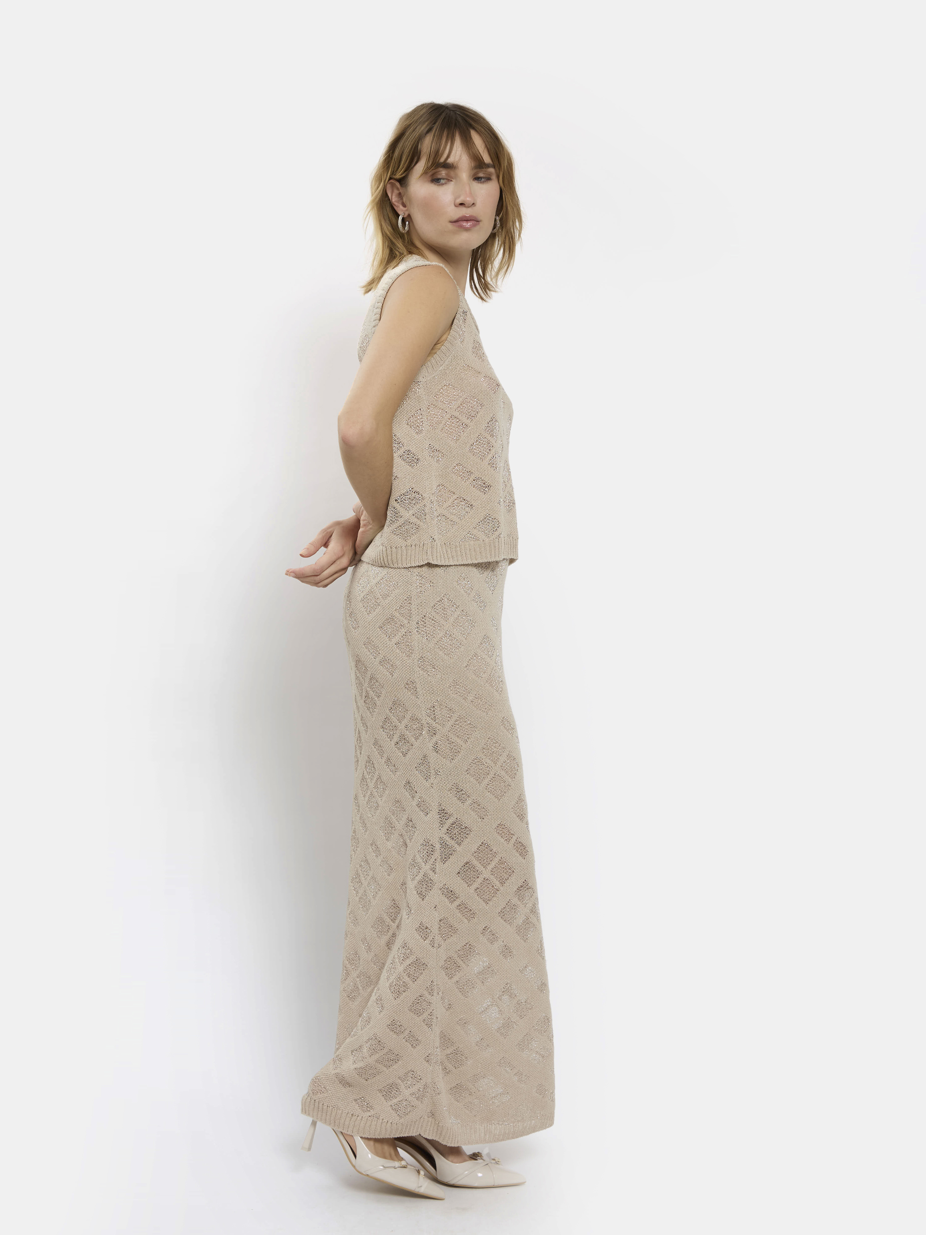 JUPE LONGUE EN LIN LOLA