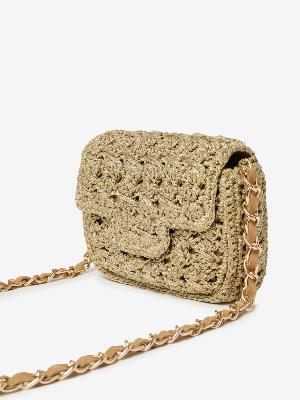 SAC FENICE CARRÉ OR