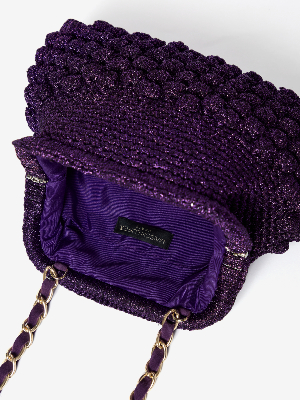 SAC CLUTCH CAPRI AMETHYSTE