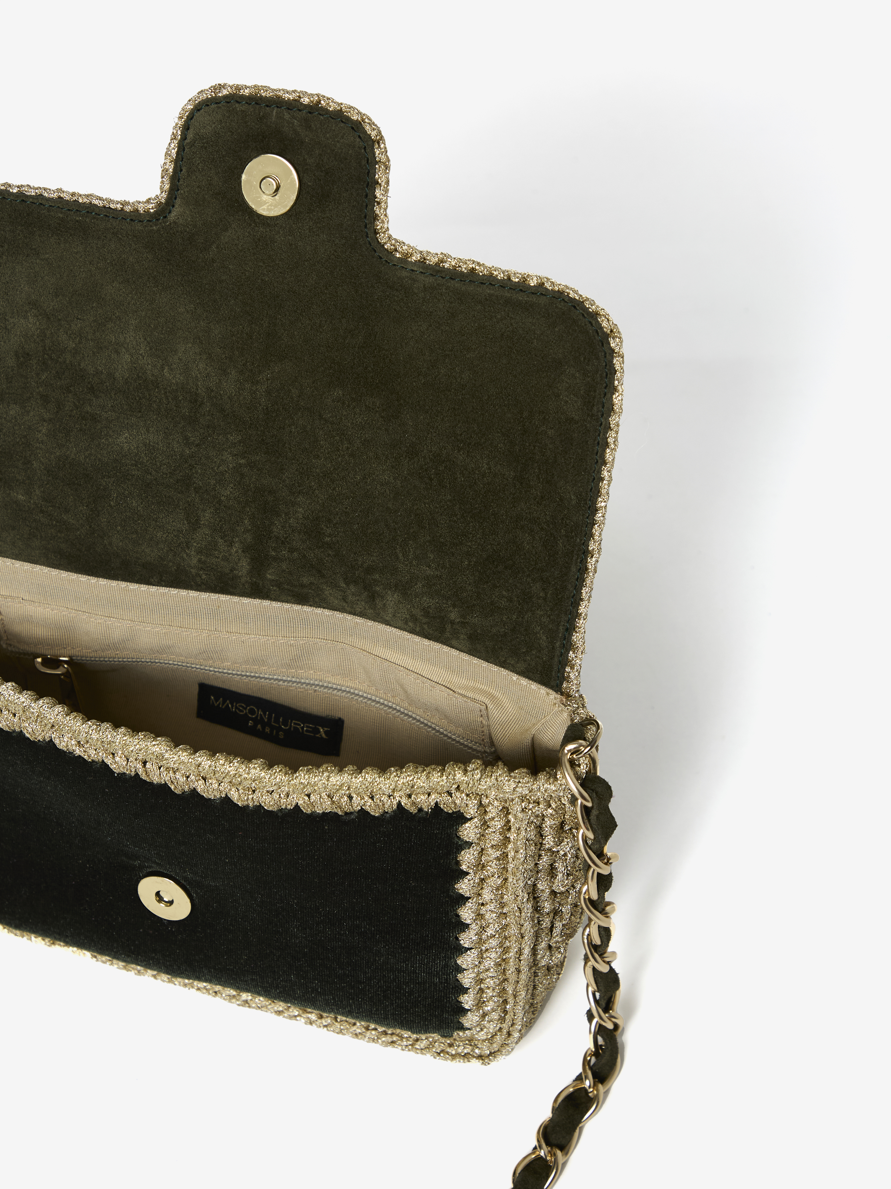 SAC VELVET KAKI