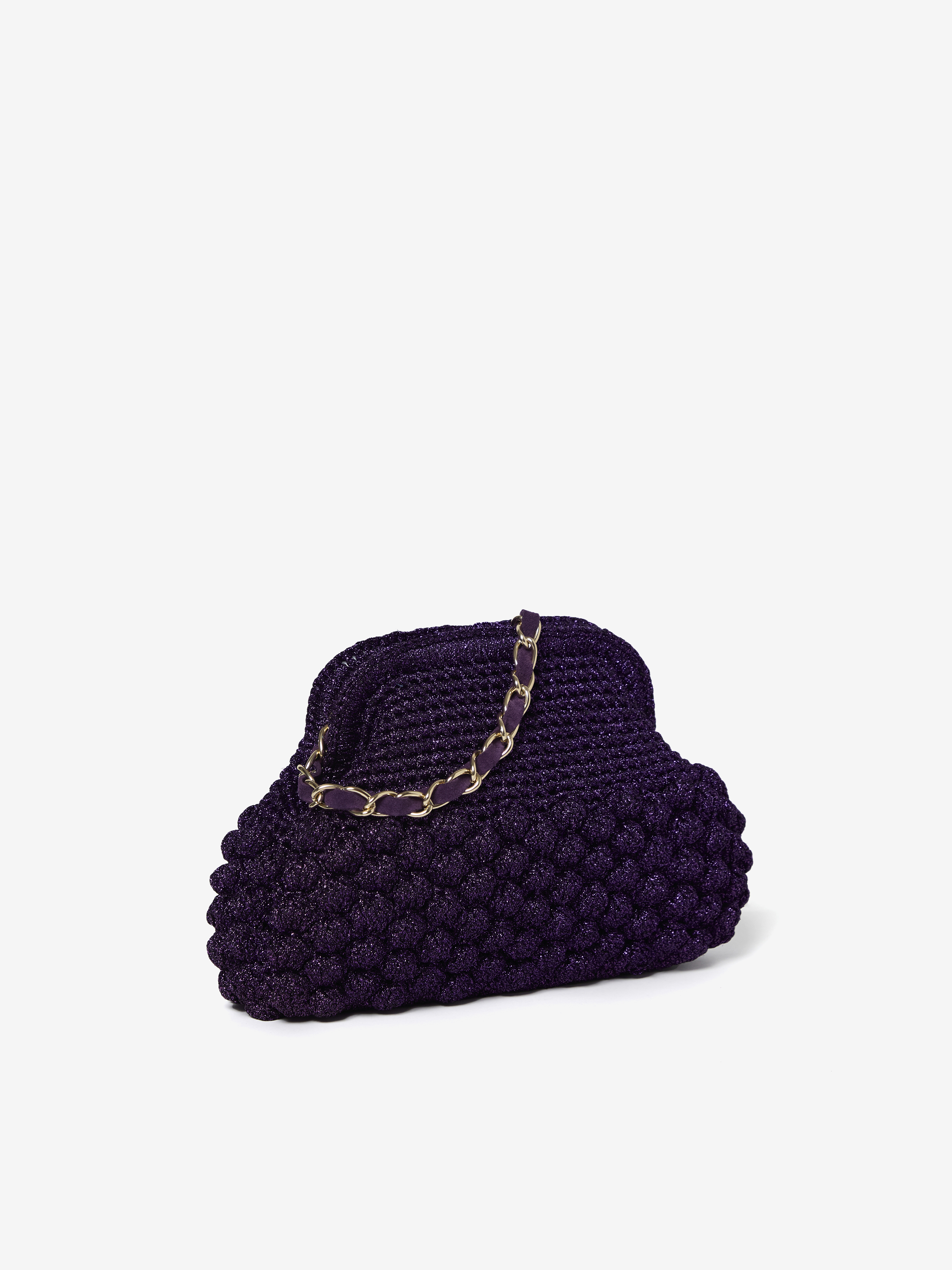 SAC CLUTCH CAPRI AMETHYSTE