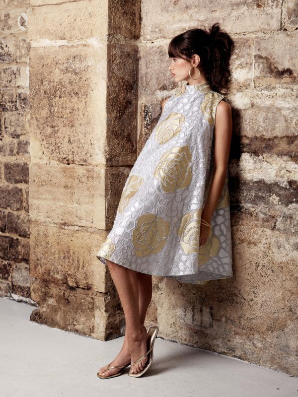 ROBE COURTE OVERSIZE PIVOINE