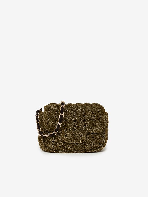 SAC FENICE CARRÉ OR CHINE