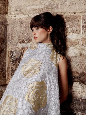 ROBE COURTE OVERSIZE PIVOINE