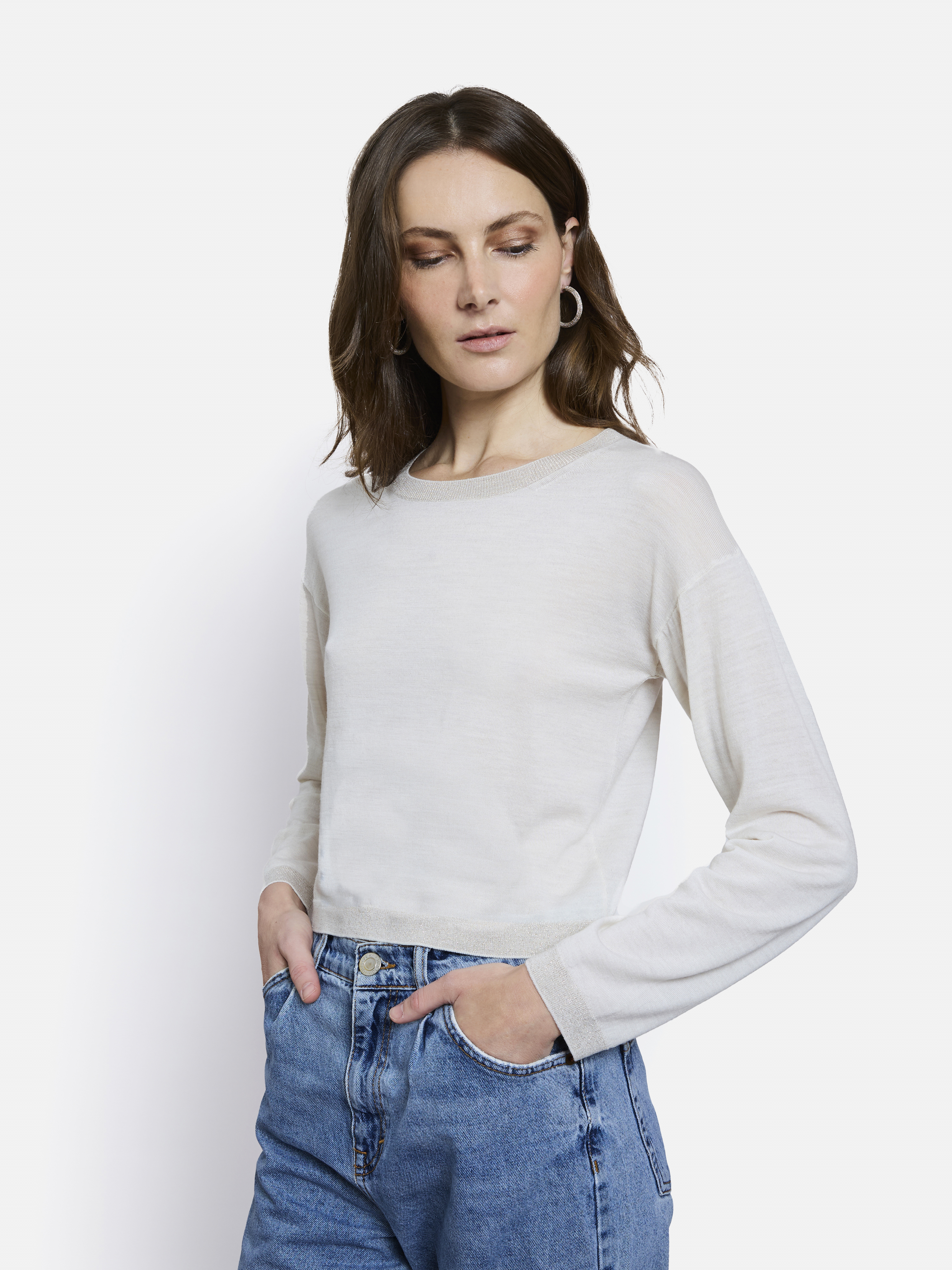 TOP COL ROND VIVIENNE
