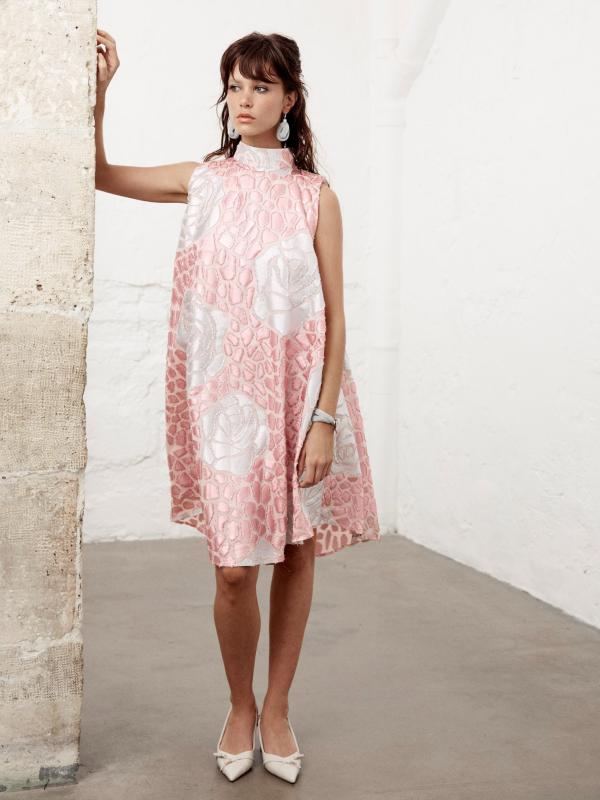 ROBE COURTE OVERSIZE PIVOINE