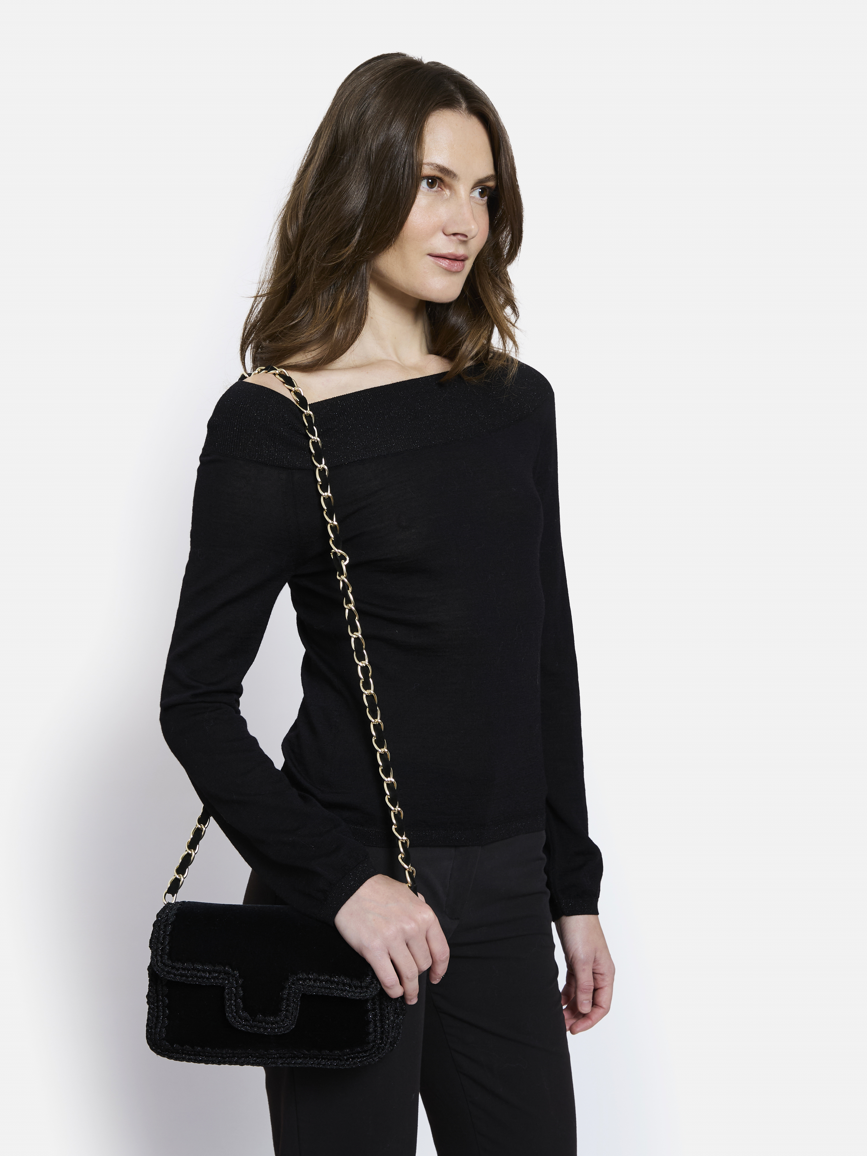 SAC VELVET NOIR
